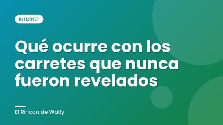 Qué ocurre con los carretes que nunca fueron revelados