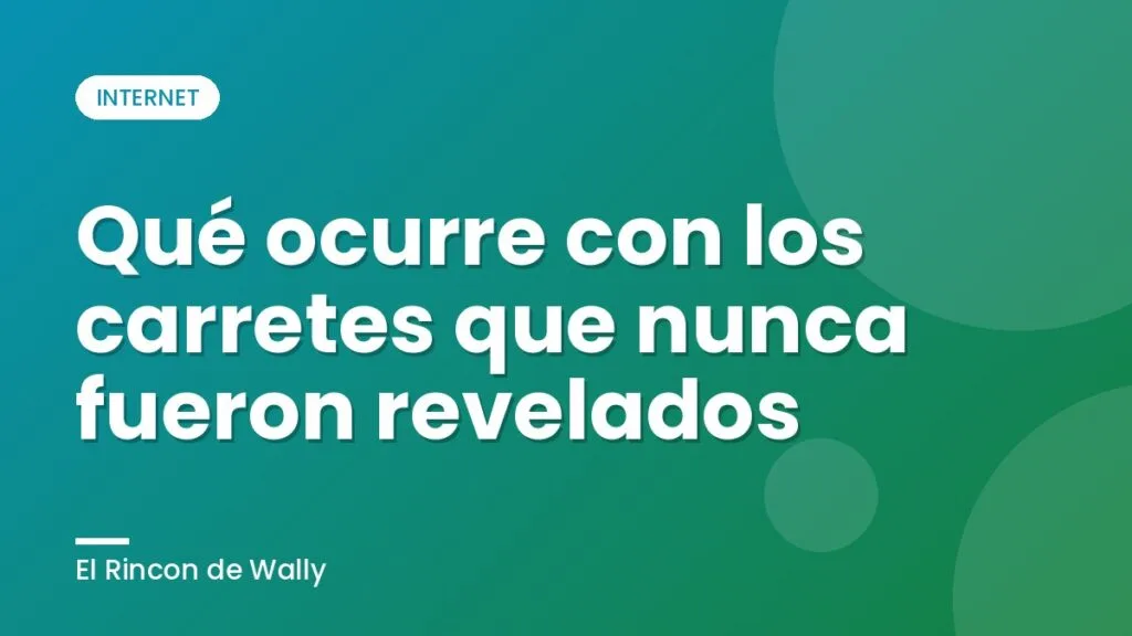 Qué ocurre con los carretes que nunca fueron revelados Qué ocurre con los carretes que nunca fueron revelados
