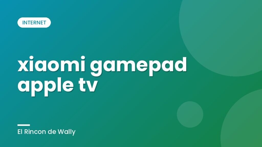 xiaomi gamepad apple tv